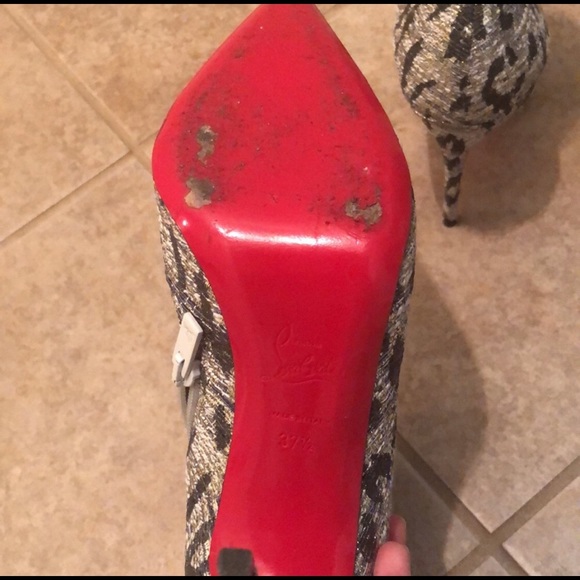 Louboutin leopard booties - Picture 6 of 6